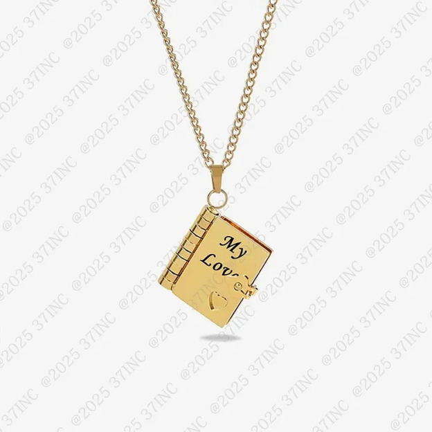 [Save 43%⚡️]For Love - My Love Book Necklace